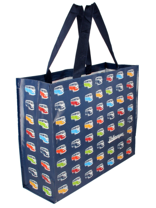 VW Bus Reuseable Large Bulk Foldable Shopper Bag - Parade