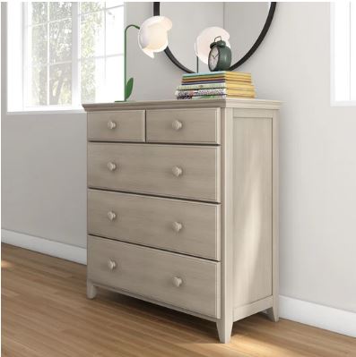 Jackpot Deluxe 2 over 3 5-Drawer Dresser