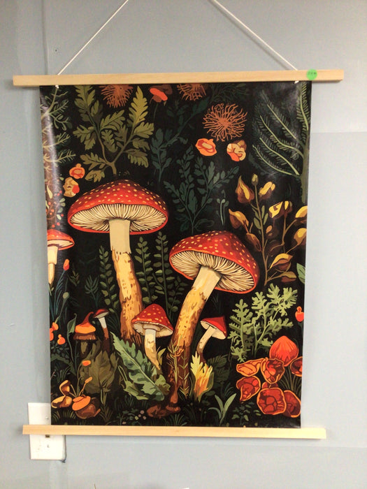 Large Mushroom Wall Hanging
