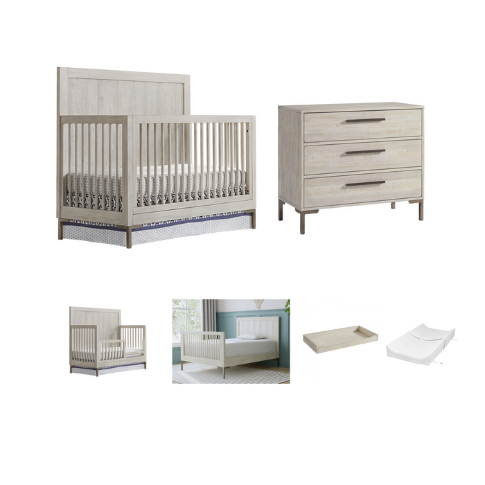 Westwood Baby Beck 4 Piece Collection (Crib, Dresser, Changing Tray, and Changing Pad)