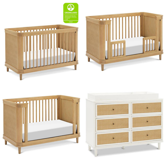 Namesake Marin Collection Crib and Double Dresser