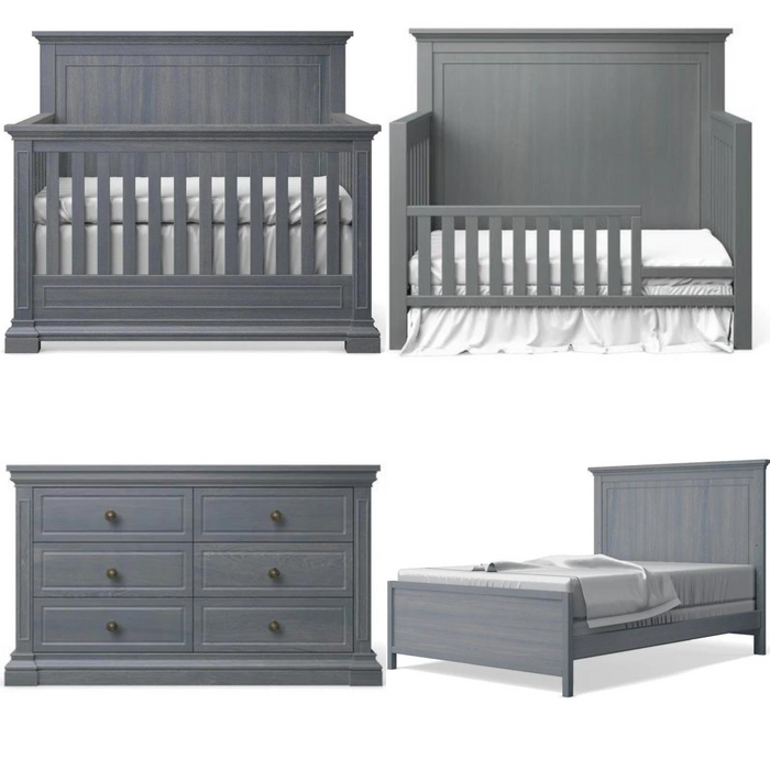 Silva Jackson Collection 4-in-1 Crib and Dresser