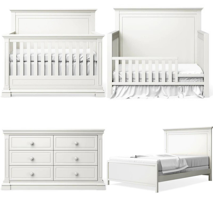 Silva Jackson Collection 4-in-1 Crib and Dresser