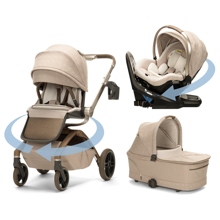 Tana 360° Rotating Travel System with Peri™ 180° & Carriage Accessory