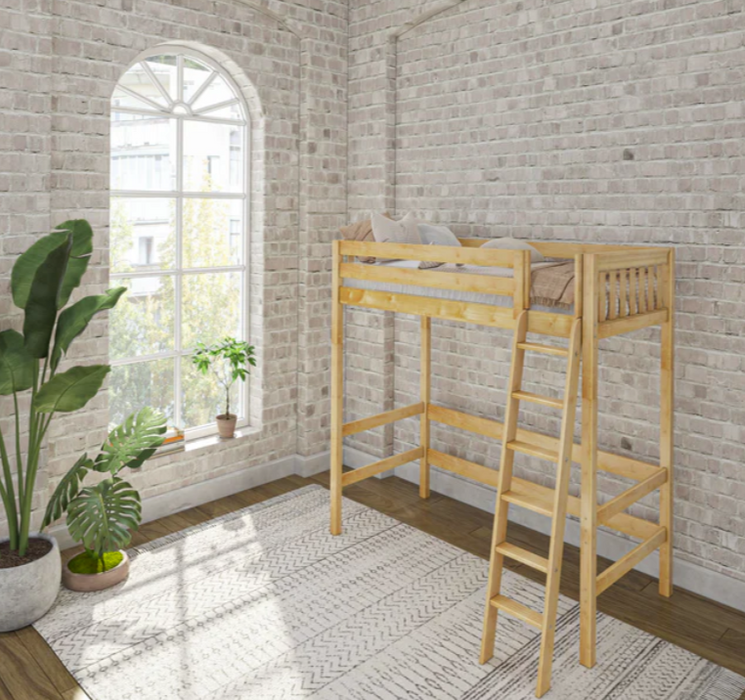 Maxtrix Twin Uber High Loft Bed (800 Lbs. Rating)