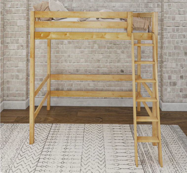 Maxtrix Twin Uber High Loft Bed (800 Lbs. Rating)