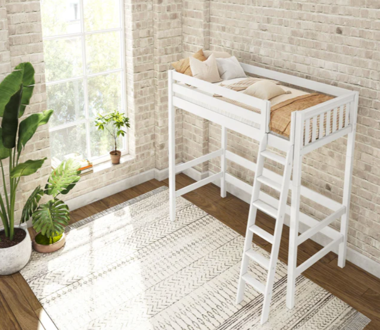 Maxtrix Twin Uber High Loft Bed (800 Lbs. Rating)