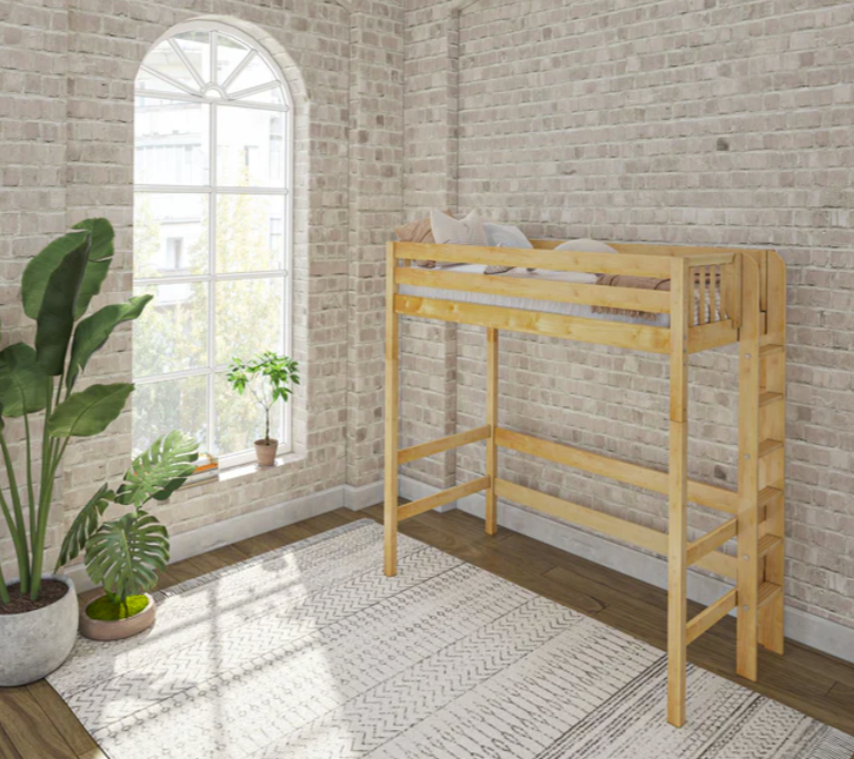 Maxtrix Twin Uber High Loft Bed (800 Lbs. Rating)