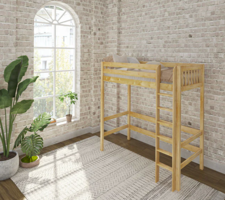 Maxtrix Twin Uber High Loft Bed (800 Lbs. Rating)
