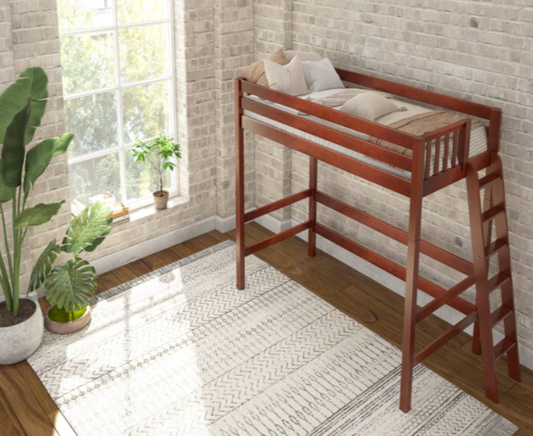 Maxtrix Twin Uber High Loft Bed (800 Lbs. Rating)