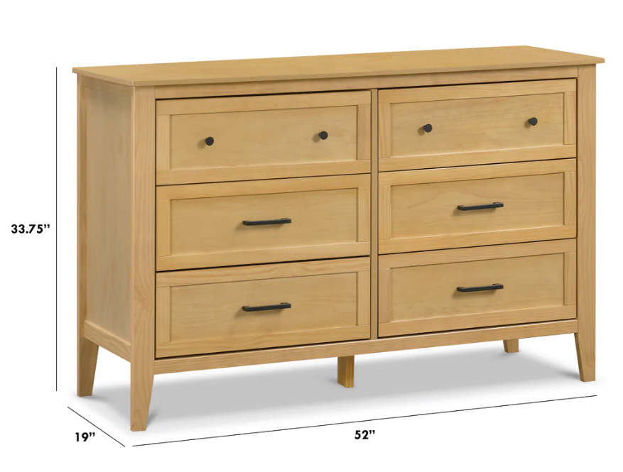 DaVinci Beau 6-Drawer Dresser