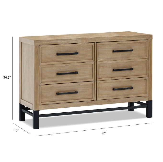 Monogram Newbern 6 Drawer Dresser