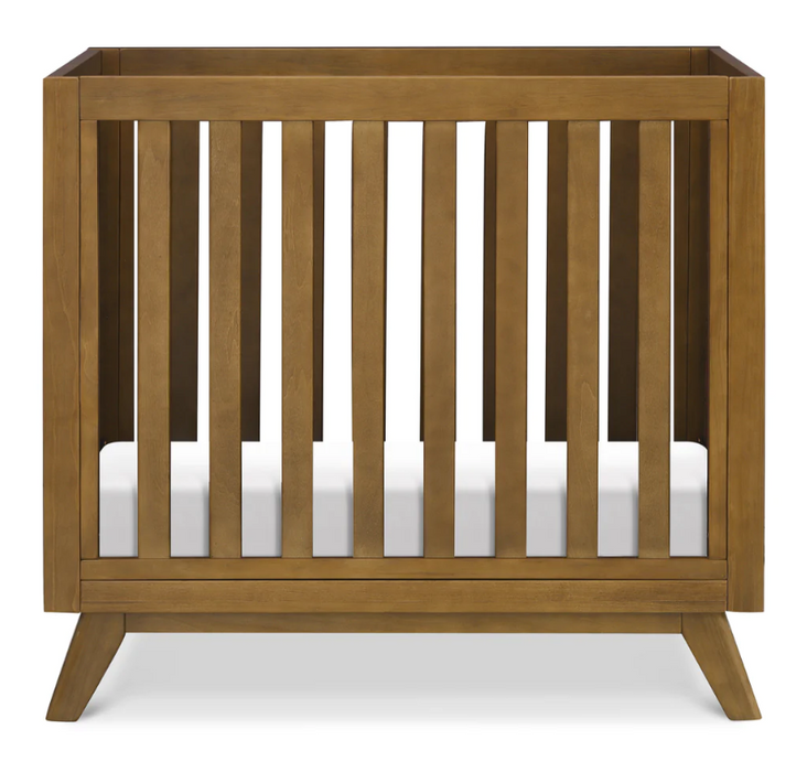 Otto 3-in-1 Convertible Mini Crib with 4" Mattress