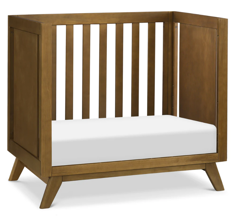Otto 3-in-1 Convertible Mini Crib with 4" Mattress
