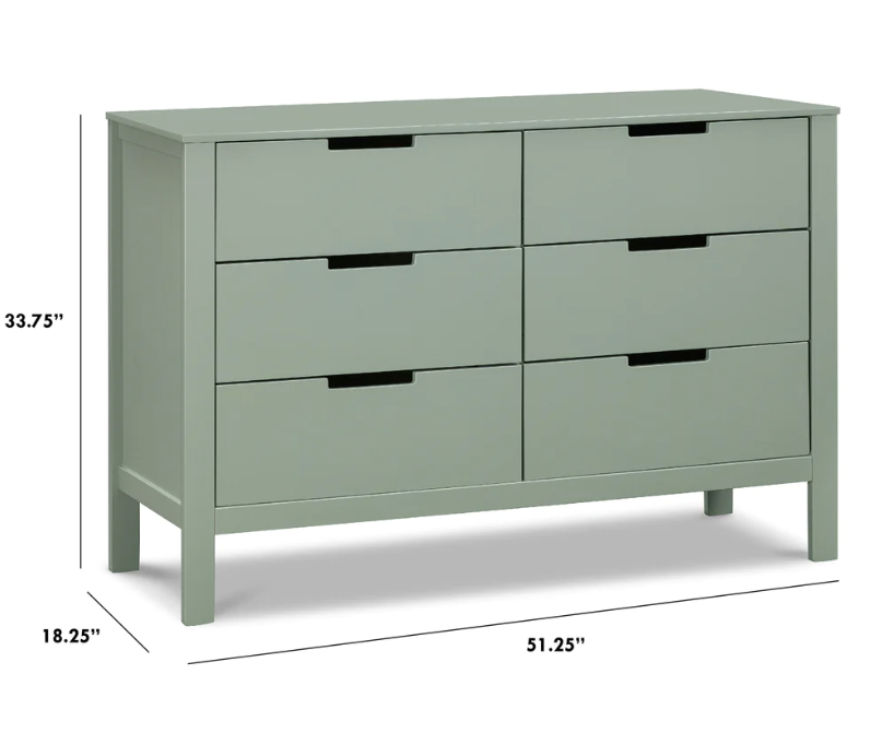 DaVinci Colby 6-Drawer Dresser