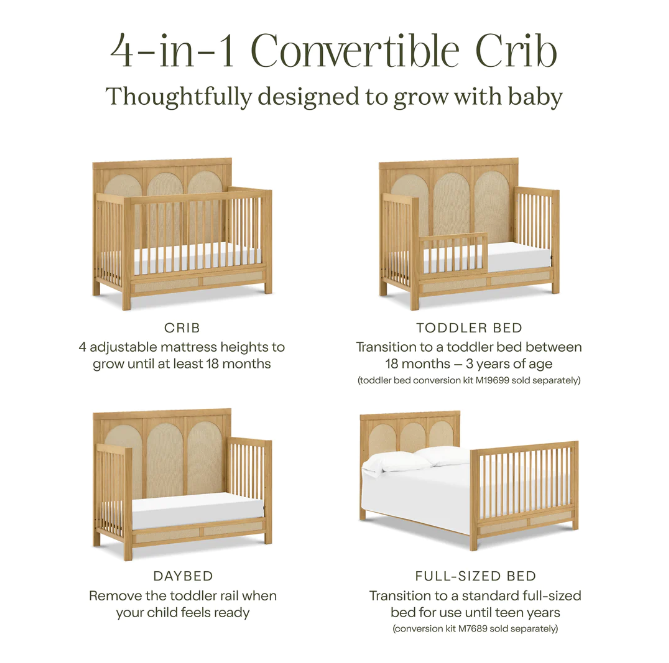 Namesake Eloise 4-in-1 Convertible Crib