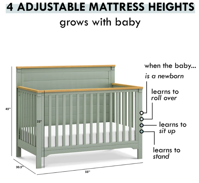 DaVinci Shea 4-in-1 Convertible Crib