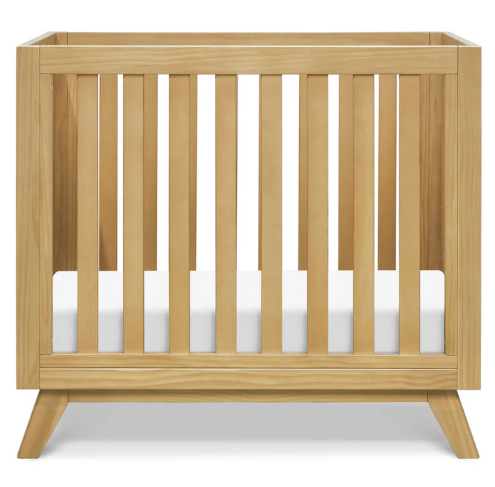 Otto 3-in-1 Convertible Mini Crib with 4" Mattress