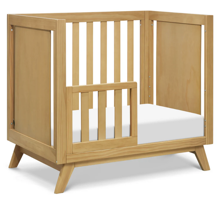 Otto 3-in-1 Convertible Mini Crib with 4" Mattress