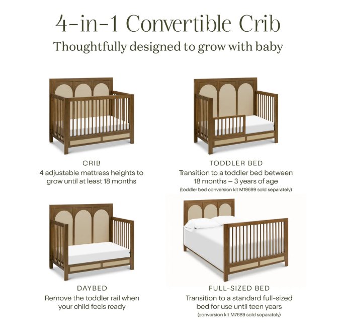 Namesake Eloise 4-in-1 Convertible Crib