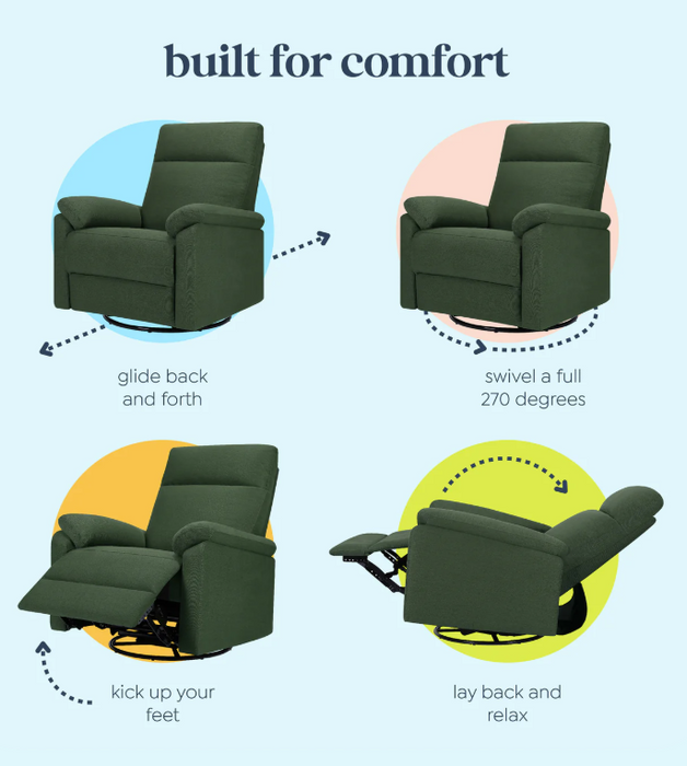 DaVinci Suzy Electronic Recliner and Swivel Glider