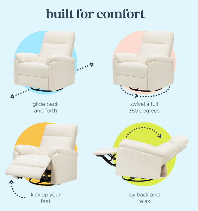 DaVinci Suzy Recliner and Swivel Glider
