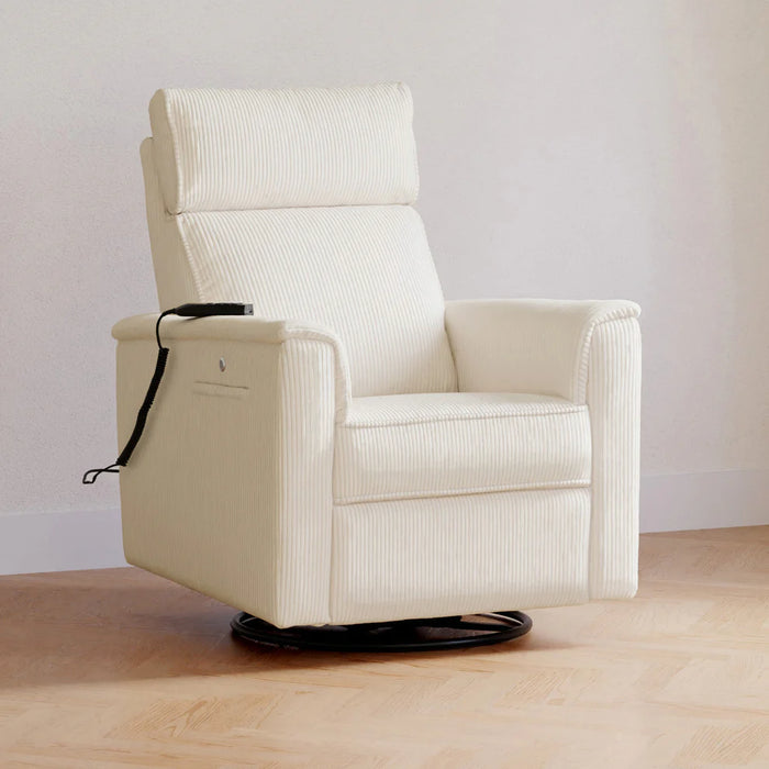 Monogram Willa Deluxe Power Recliner and Swivel Glider with Heat and Massage