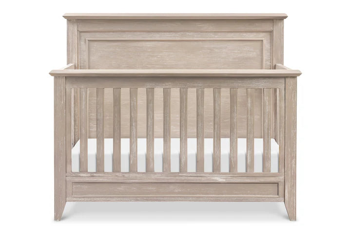 Monogram Beckett Rustic 4-in-1 Convertible Flat Top Crib