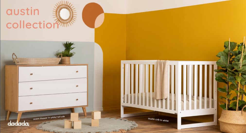 dadada Austin 3-Drawer Dresser.
