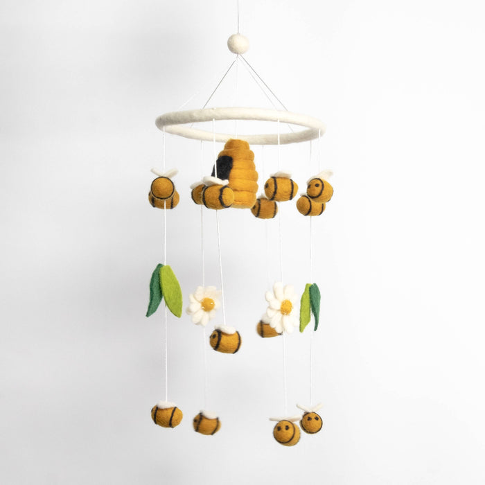 Baby Mobile - Flying Bee - Nursery Decor