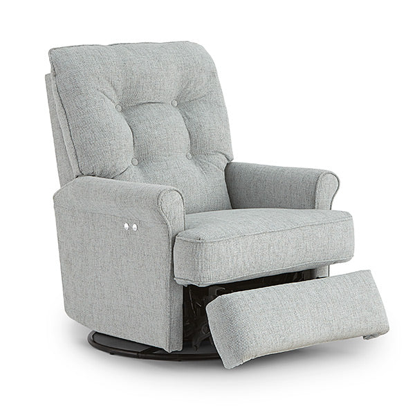 Best Chairs Carissa Swivel Glider Recliner