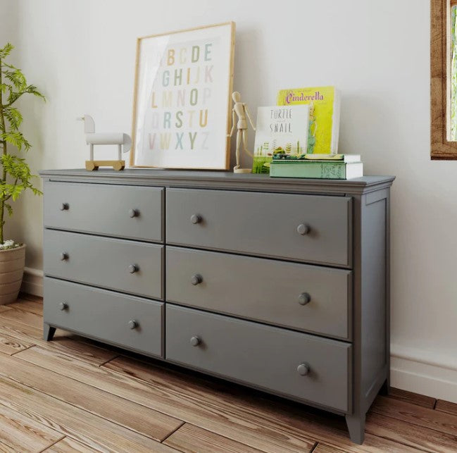 Jackpot Deluxe Twin Storage Loft Bed with Two Dressers