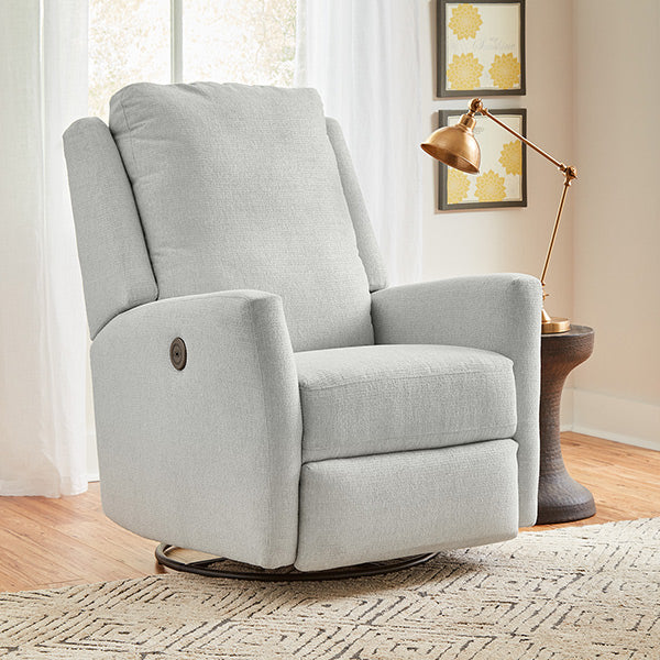 Best Chairs Heatherly Swivel Glider Recliner