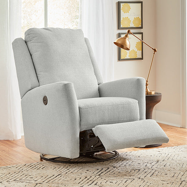 Best Chairs Heatherly Swivel Glider Recliner