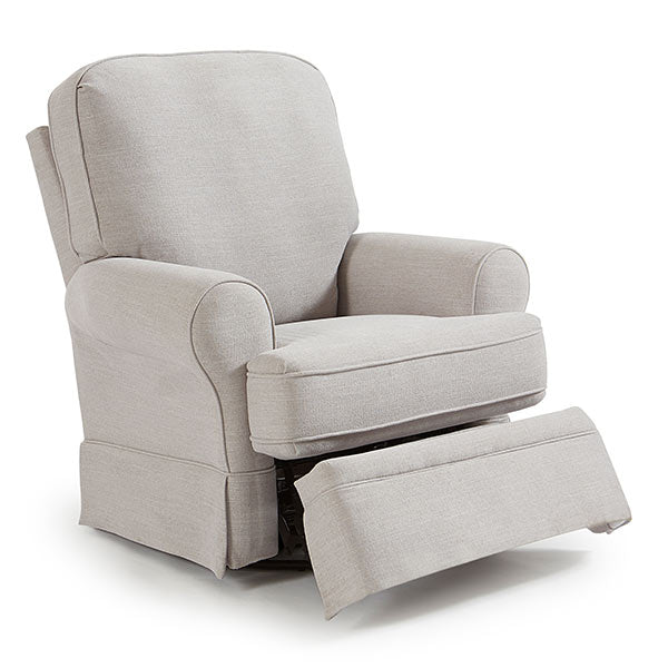 Best Chairs Juliana Swivel Glider Recliner-Choose from Custom Fabric Choices