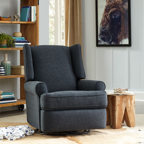 Best Chairs Logan Swivel Glider Recliner