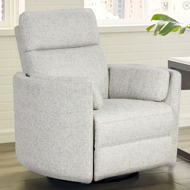 Moon Power Swivel Glider Recliner with USB Port