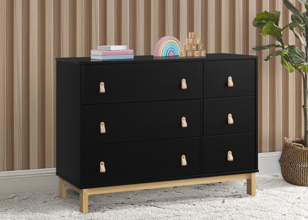 babyGap Legacy 6 Drawer Dresser with Leather Pulls and Interlocking Drawers