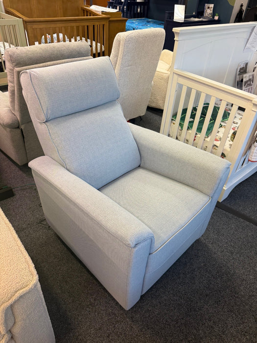 Clearance Willa Plus Recliner! Blue Chambray Eco Twill Only
