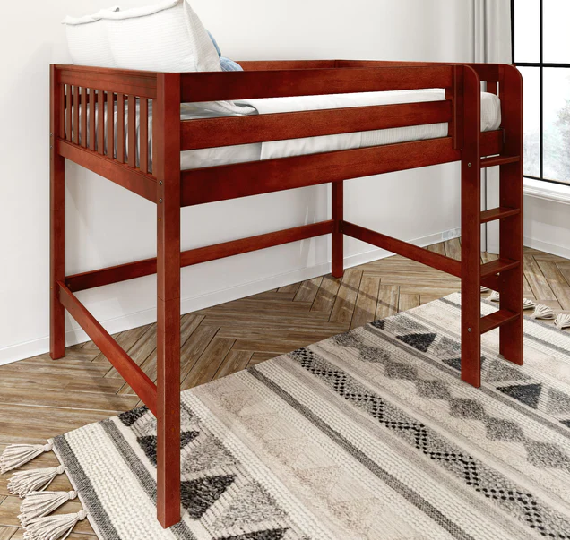 Maxtrix Full Mid Loft Bed (800 Lbs. Rating)