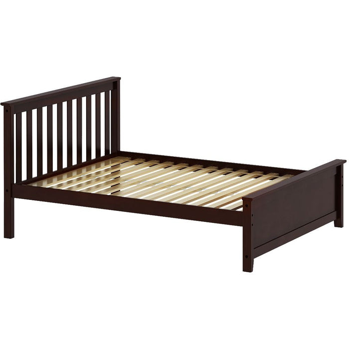 M3 Full Bed with Slat Headboard & Foot Panel + Slat Roll 400lbs rating