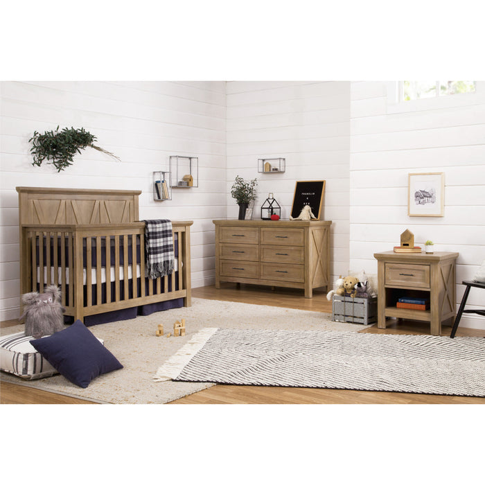 Monogram Emory Farmhouse 4-in-1 Convertible Crib
