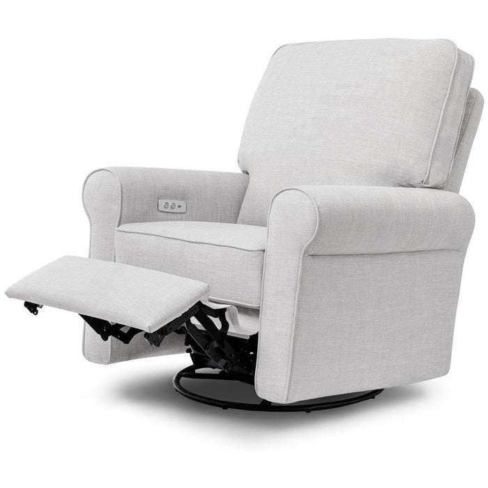 Monogram Power Monroe Recliner and Swivel Glider in Eco-Performance Fabric with USB port | Water Repellent & Stain Resistant