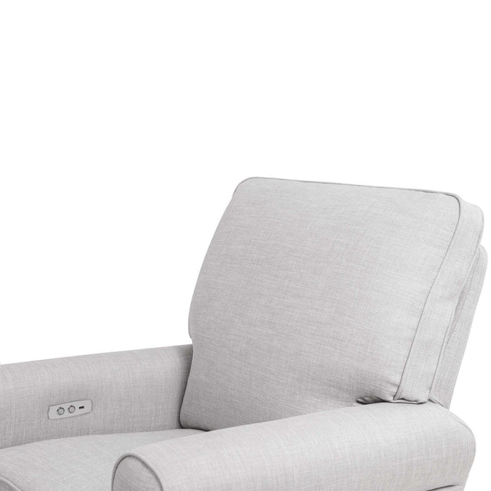 Monogram Power Monroe Recliner and Swivel Glider in Eco-Performance Fabric with USB port | Water Repellent & Stain Resistant