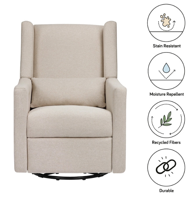 Babyletto Kiwi Electronic Recliner and Swivel Glider with USB Port