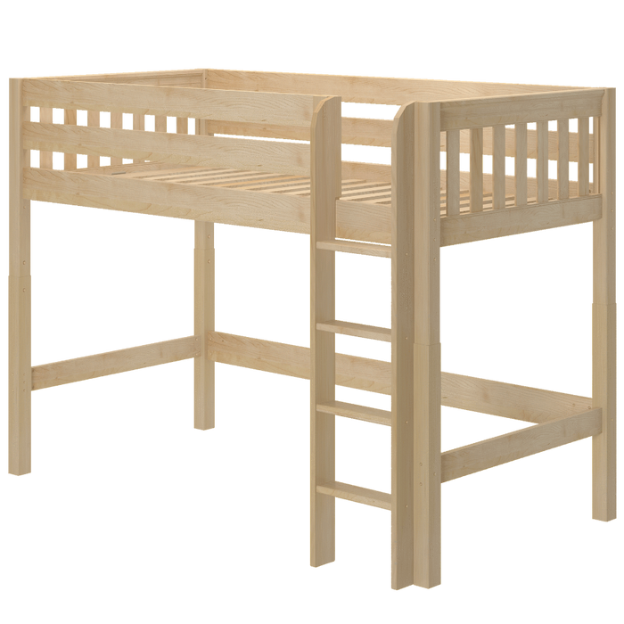 Maxtrix Twin XL Mid Loft Bed (800 Lbs. Rating)