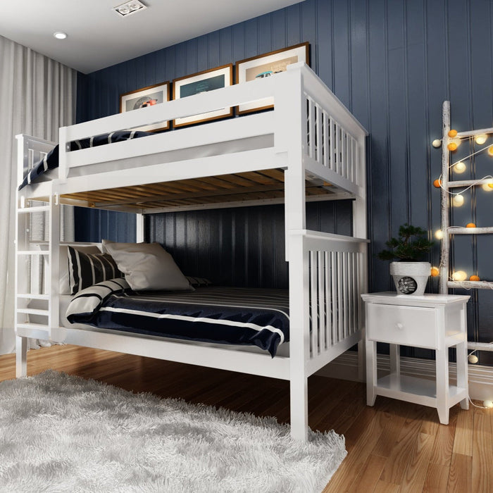 Jackpot Deluxe Bunk Bed, Full over Full-Holds 400 Lbs on Each Bed