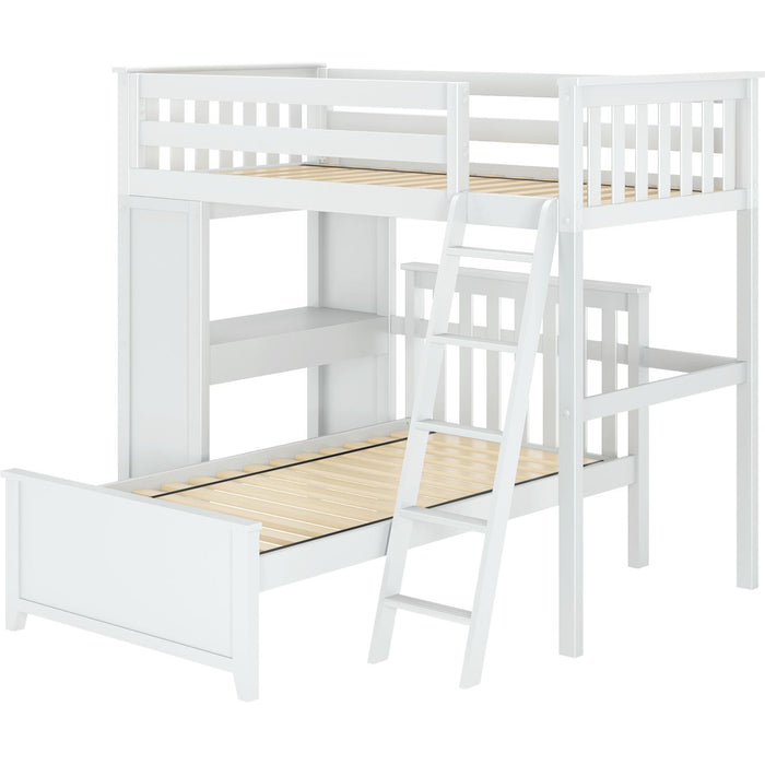 Jackpot Deluxe Leg Loft Bed Study + Twin Bed