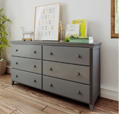 Jackpot Deluxe 6-Drawer Dresser