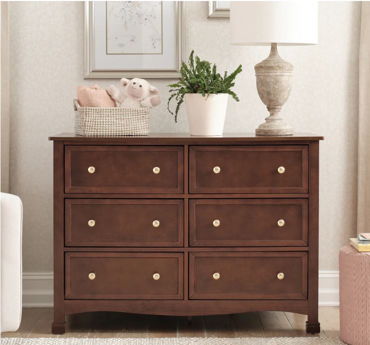 Davinci Kalani 6-Drawer Double Wide Dresser
